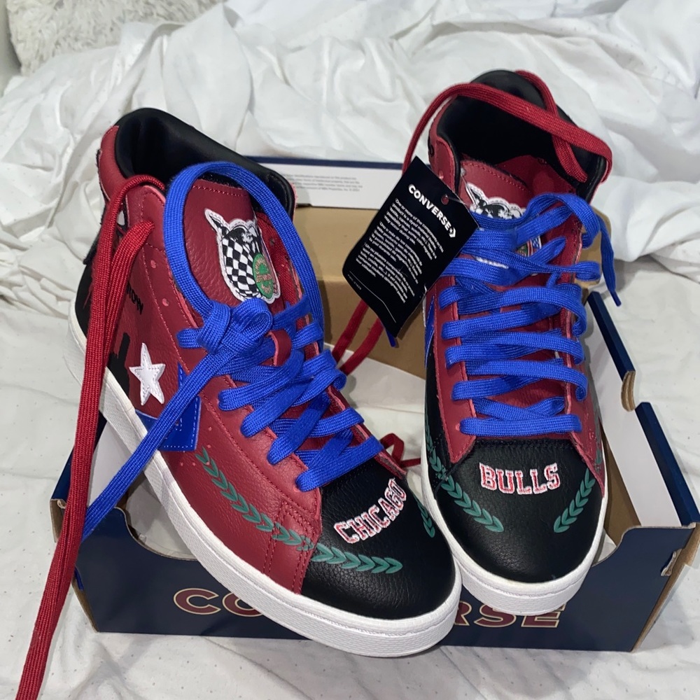 Converse Pro Leather Chinatown Market Bulls sz 6.5